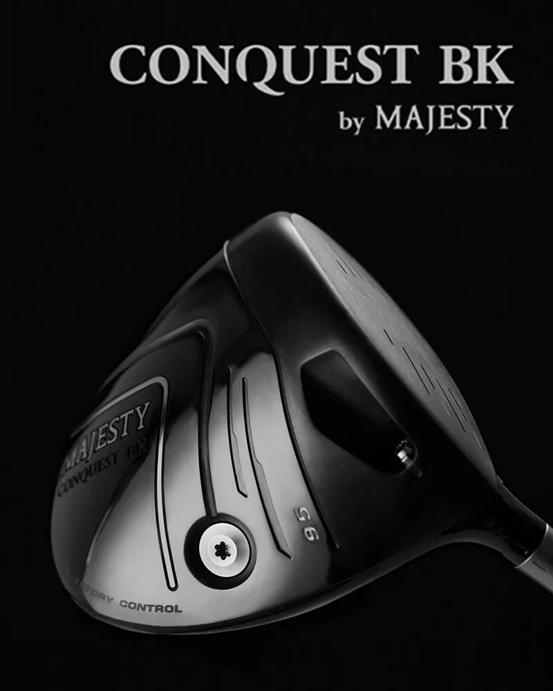 マジェスティゴルフの新しいゴルフクラブ「CONQUEST」